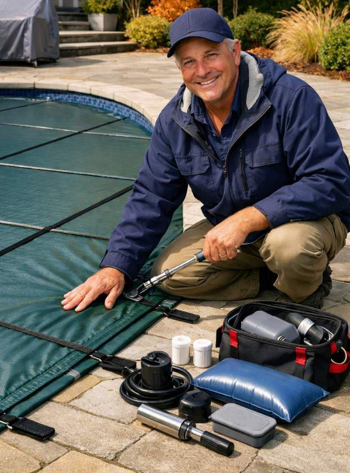 Swimming Pool Winterization Specialist in Laval